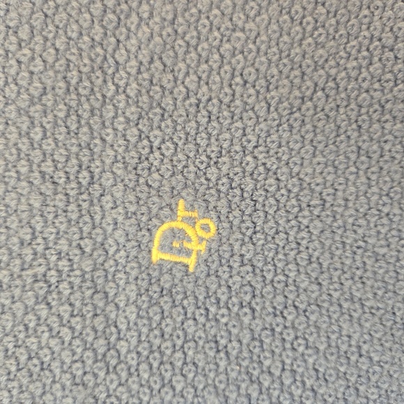 VTG Christian Dior Monsieur V-Neck Pullover Embroidered Logo Sweater Blue XL - Picture 3 of 8